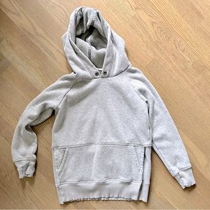 Athleta Girl Crazy Cozy Sweatshirt. Color: Grey Heather. Size: M/8-10